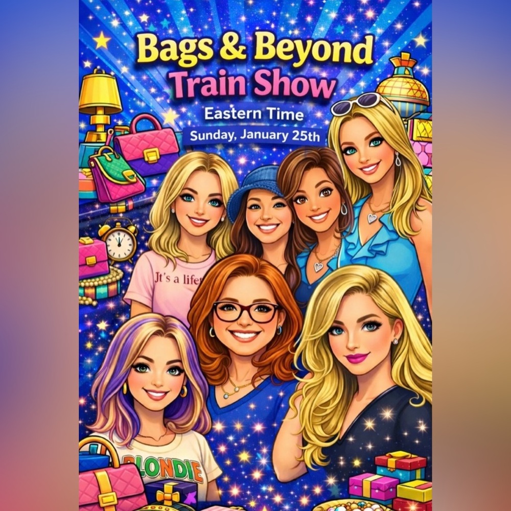 BAGS & BEYOND TRAIN SHOW!
